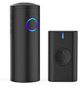 SECRUI Wireless Doorbell, USB Battery Operated Waterproof Electric Door Bells No Plug in 700 Foot...
