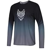 Wisdom Leaves Mountain Bike Jerseys Mens Long Sleeve MTB Shirt Downhill Motocross...