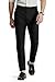 GINGTTO Black Dress Pants Men Slim Fit Tapered Leg Mens Formal Pants Skinny Slacks 42x30