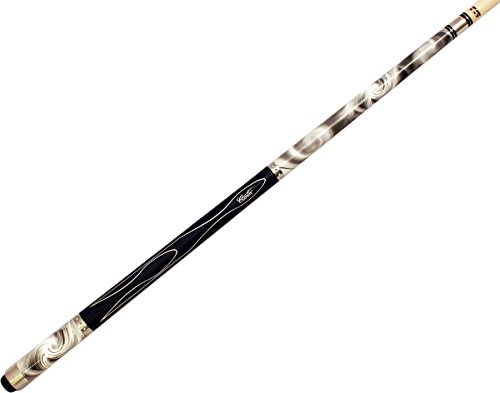 Cuetec 13-711 Gen-Tek Pu Rubber Grip Pool/Billiard Cue Stick- Silver Swirl #TOP9
