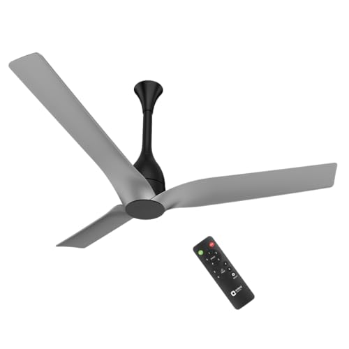Image of Orient Electric Aerosilent | India's Most Silent Fan | Less than 50dB| 1200mm BLDC Ceiling Fan with Remote | BEE 5-Star Energy-Efficient Fan | Red Dot Design Winner| 5-Year Warranty | Cloud Grey