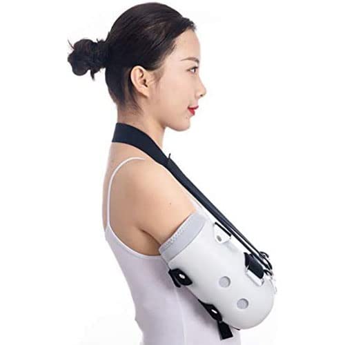 Cabestrillo para Brazo, Soporte Acolchado para Codo y Hombro, inmovilizador de Hombro con reposabrazos médico Transpirable para Brazo, Codo y Hombro Rotos, Cabestrillo Ajustable para Izquierda o
