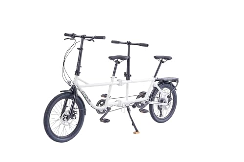 ECOSMO 20F07W Vélo tandem pliable 50,8 cm