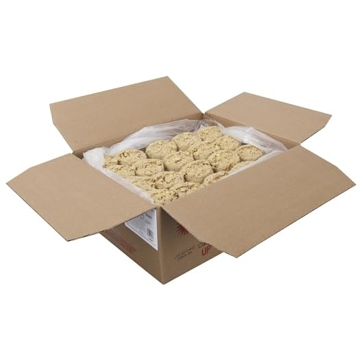David's Cookie Apple Caramel Crisp Cookie Dough, 4.5 oz. (Pack of 80)