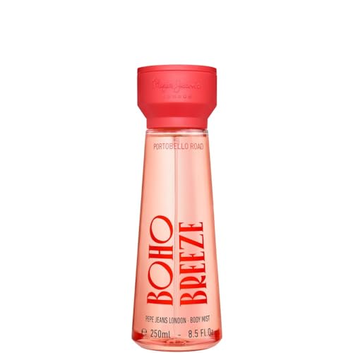 Pepe Jeans Portobello Boho Breeze Body Mist – Profumo Donna | Fragranza Fresca E Moderna Ispirata A Portobello Road, Londra, Formato Da 250 Ml (Boho B