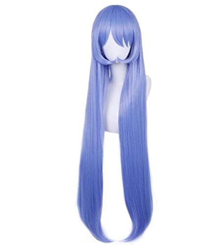 118cm Blue Long Wig My Hero Academia Nejire Hadou Cosplay Costume Boku no Hero Academia Heat Resistant Movie Hair Women