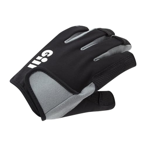 Gill Deckhand Sailing Gloves - Short Finger with ¾ Length Fingers - 50+ UV Sun Protection & Water Repellent - Image 2