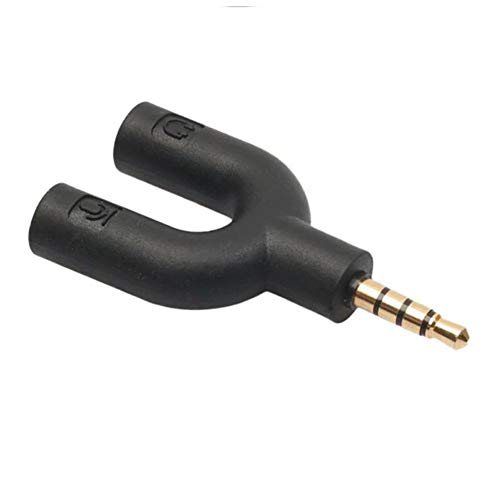 Cabo adaptador Headset fone p2 p3 para PS4 XBOX ONE PC e celular adaptador p3