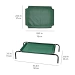 Amazon-Basics-Cooling-Elevated-Pet-Bed-Small-36-x-22-x-75-Inches-Green