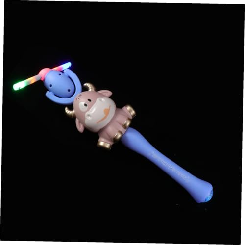 SUPVOX Varillas Luminosas de Hadas con Molino de Viento Musical Juguete Decorativo para Fiestas y Actividades al Aire Colores Vivos Sin Baterías Color Aleatorio Color Aleatorio
