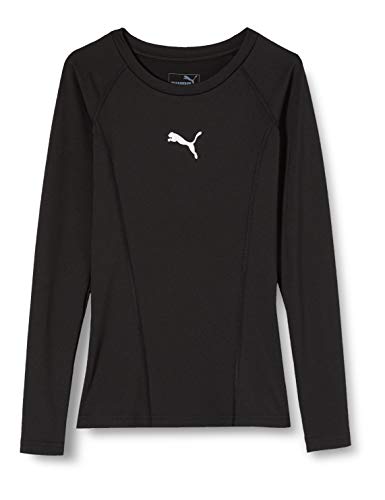 Puma 655921 05, Camiseta de Manga Larga Infantil, Negro (Puma Black), 116