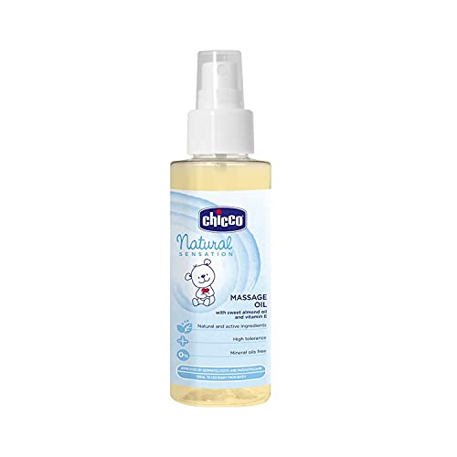 Chicco Natural Sensation - Aceite de masaje, 100 ml