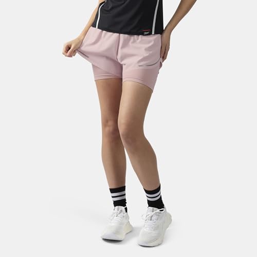 Short de running Reebok Lux 2-in-1 anti-frottement running