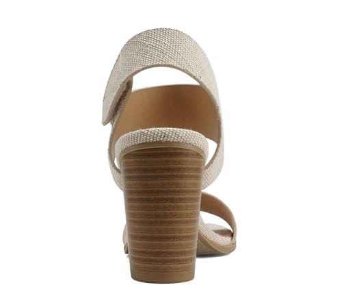 Image of Soda Wait-A ~ Women Open Round Toe Chunky Heel Ankle Strap High Heel Dress Sandals
