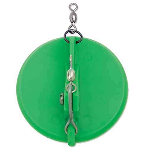 Luhr Jensen 3 Dipsy Diver (Magnum) Kelly Green/White Bottom