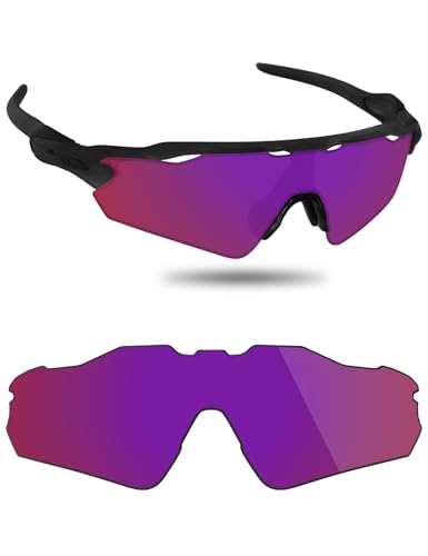 Image of Fiskr Polarized Lenses Replacement Compatible with Oakley Radar EV Path OO9208 Sunglasses, Impact Resistant & Perfect Fit