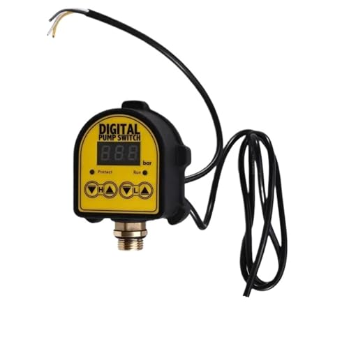 Pressostat 0-10Bar avec interface 1/2In et régulateur de pression fiable 220V