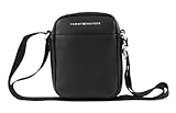 Tommy Hilfiger Uomo Borsa a Tracolla TH City Mini Reporter Piccola, Nero (Black), Taglia Unica