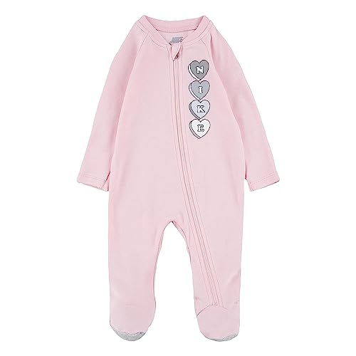 Image of Nike Baby Girl's V-Day Footed Coveralls (Infant)