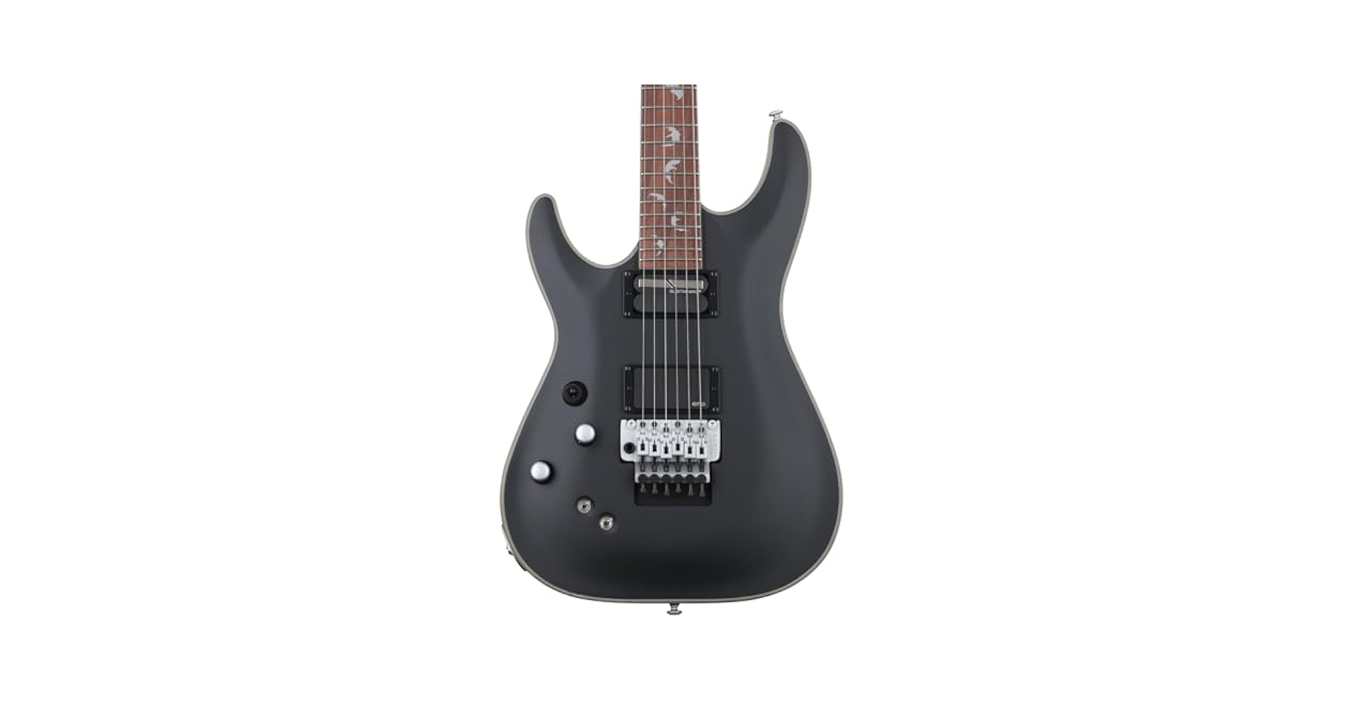Amazon.com: Schecter Damien Platinum 6 FR-S - Satin Black
