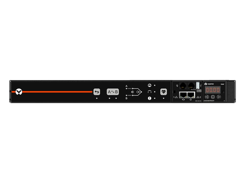 Vertiv Geist RTS VA4N1100 - Rack Transfer Switch| RPDU| (10) NEMA 5-15R