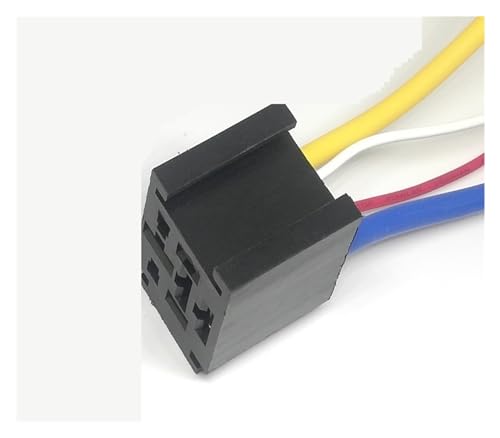 Base de relé V7 4 pin con cable para aire acondicionado automotriz y faros delanteros