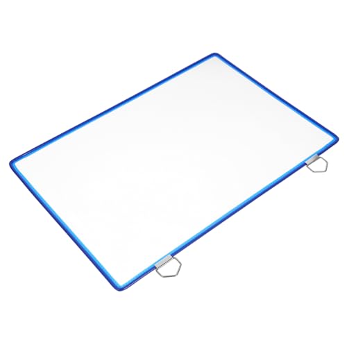 HOMSFOU Hanging File Storage Organizer Thickened Plastic Wall Pockets for Documents Office Accessory for Bills Papers and Files Space Saving Design