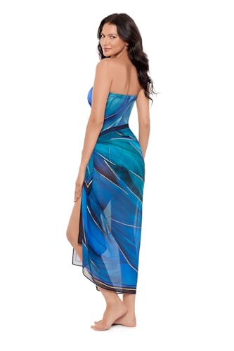 Miraclesuit 2023 Cruise Women's Tropicat Scarf Pareo Swimsuit Cover Up2