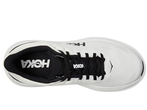 Hoka Men's Bondi 9 White/Black 10 Medium