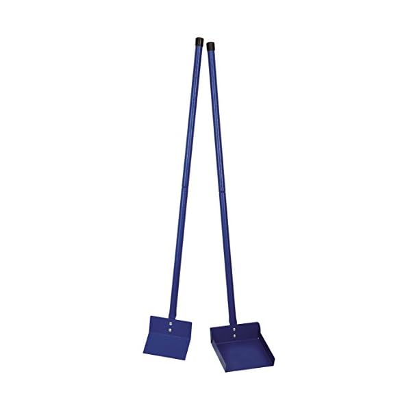 Clean Go Pet Sanitary Dog Poop Scoop Shovel, Foldable, Easy Storage, Blue