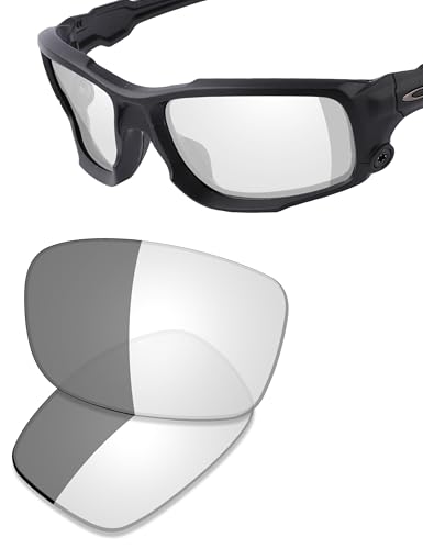 Image of SAUCER Premium Replacement Lenses & Nosepads for Oakley Si Ballistic Shocktube OO9329 Sunglasses