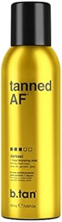 b.tan Dark Self Tanning Bronzing Mist Spray Tan - Fast, Sunless Tanner Mousse, No Fake Tan Smell - Quick Tan Spray, Instant Tan, Self Tanner - No Added Nasties, Vegan, Cruelty Free, 7 Fl Oz