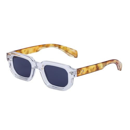 Lunettes de soleil UV400 protect sport de plein air course à pied monture dégradée noir transparent