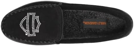Harley-Davidson Women's Lil Slipper, Black, 9 | Image 3