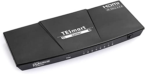 4K HDMIXvb^[ 1C8o TESmart 8EFC HDMIXvb^[ fAj^[T|[g 4K@60hz HDR HDCP CEC Fire Stick Apple TV Xbox PS4 PS3 Roku Blu-Rayv[
