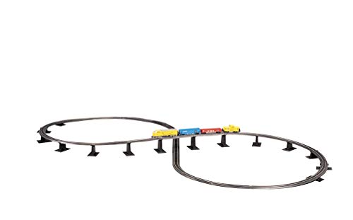 Bachmann Trains Snap-Fit E-Z Track E-Z Track Over-Under Figure 8 Track Pack - Steel Alloy Rail With Black Roadbed - Ho Scale #TOP1