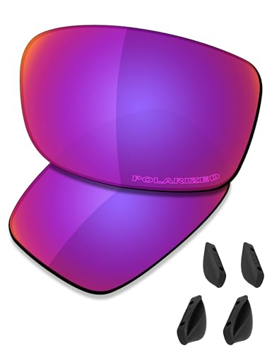 Image of SAUCER Premium Replacement Lenses & Nosepads for Oakley Si Ballistic Shocktube OO9329 Sunglasses