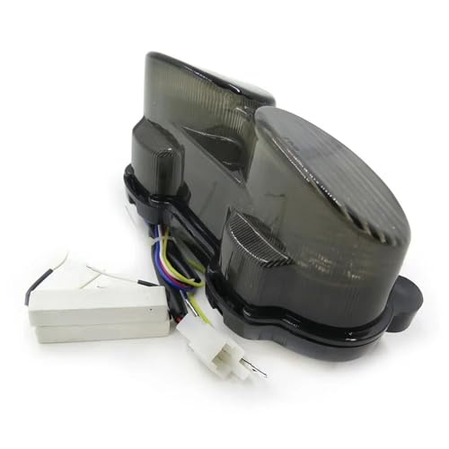 Luz trasera de lente para motocicleta ZX-6R 2000-2002 ZZR600 y ZX-9R 6