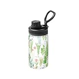 Contenitore isolante a doppia parete: come thermoflask, dispone di isolamento a doppia parete che mantiene le bevande calde e fredde fresche per ore. Perfetto per mantenere la temperatura della bevanda durante tutto il giorno.