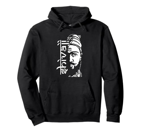 Shivaji Maharaj Le roi Maratha Design marathi Sweat à Capuche