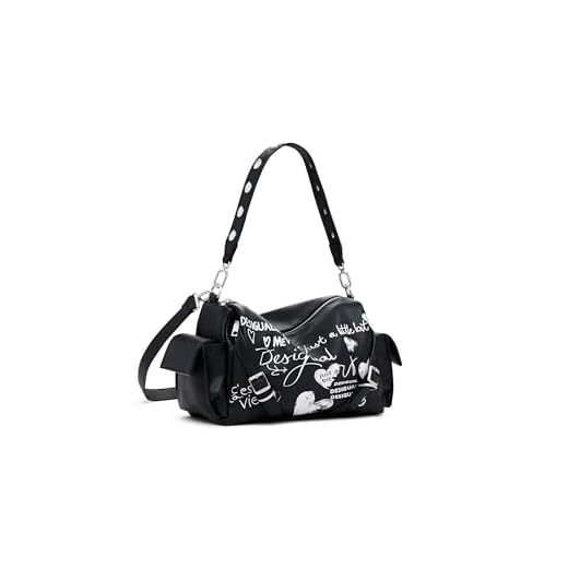 DESIGUAL BORSA DONNA NERO