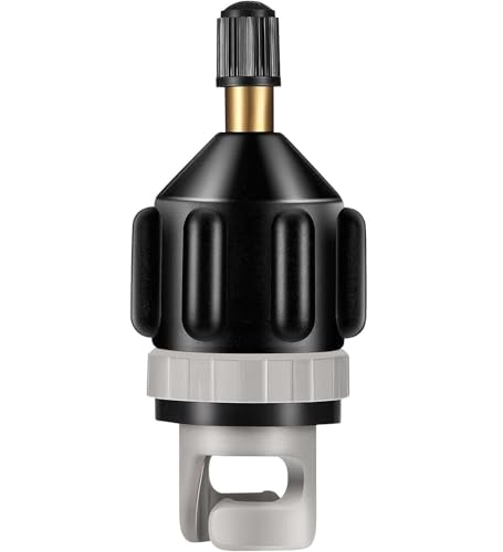 PAIKIUU SUP Pump Adapter Inflatable Pump Adaptor Paddle Board Pump Adapter Air Valve Adapter SUP Valve Adaptor for Inflatable Rowing Boat Stand Up Paddle Board Kayak