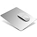 Produktbild Aluminium Metall Mauspad Gaming Mouse Pad Aluminium-Mausunterlage, Mauspad mit Glatter Präzisionsoberfläche und Rutschfester Gummibasis für Laser-/optische Maus,Silber (24x20x0,3cm)