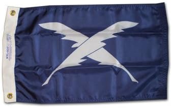 Secretary - 12" x 18" Nylon Nautical Officer Flag