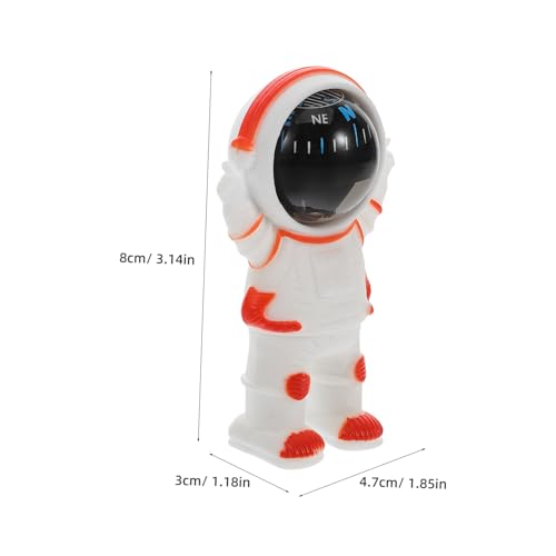 Brújula compacta portátil astronauta para auto miniatura 2