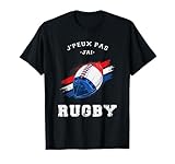 Drôle Maillot De Joueur Rugby ,Je Peux Pas J'ai Rugby Design T-Shirt...