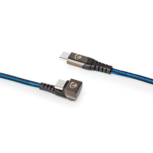 Nedis Câble de Jeu USB C vers USB C 2m Connecteur 180° - vue 5