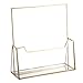 SUTree Gold Etal Glass Brochure Holder Stand With Business Card - View #9