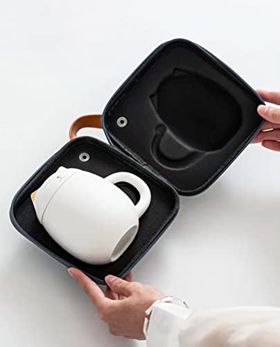 Entonic Cat Mugs with Infuser and Lid - Image 3