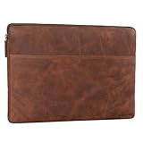 macbook pro leather sleeve 13 inch LE DÉSIRE DE PRODUIT SPÉCIAL : beaucoup de nos clients ont demandé une grande housse pour ordinateur portable en cuir véritable. Avec 'Murphy', STILORD présente une housse vintage pour ordinateurs portables 15,6 pouces et MacBooks 16 pouces. Mais 'Murphy' est bien plus que cela : il est également populaire en tant que pochette de conférence vintage, organiseur de documents ou en tant qu'élégante pochette d'affaires en cuir véritable